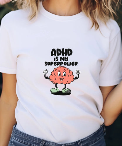 My Superpower T-Shirt, Neurodiversity Awareness Unisex Tee