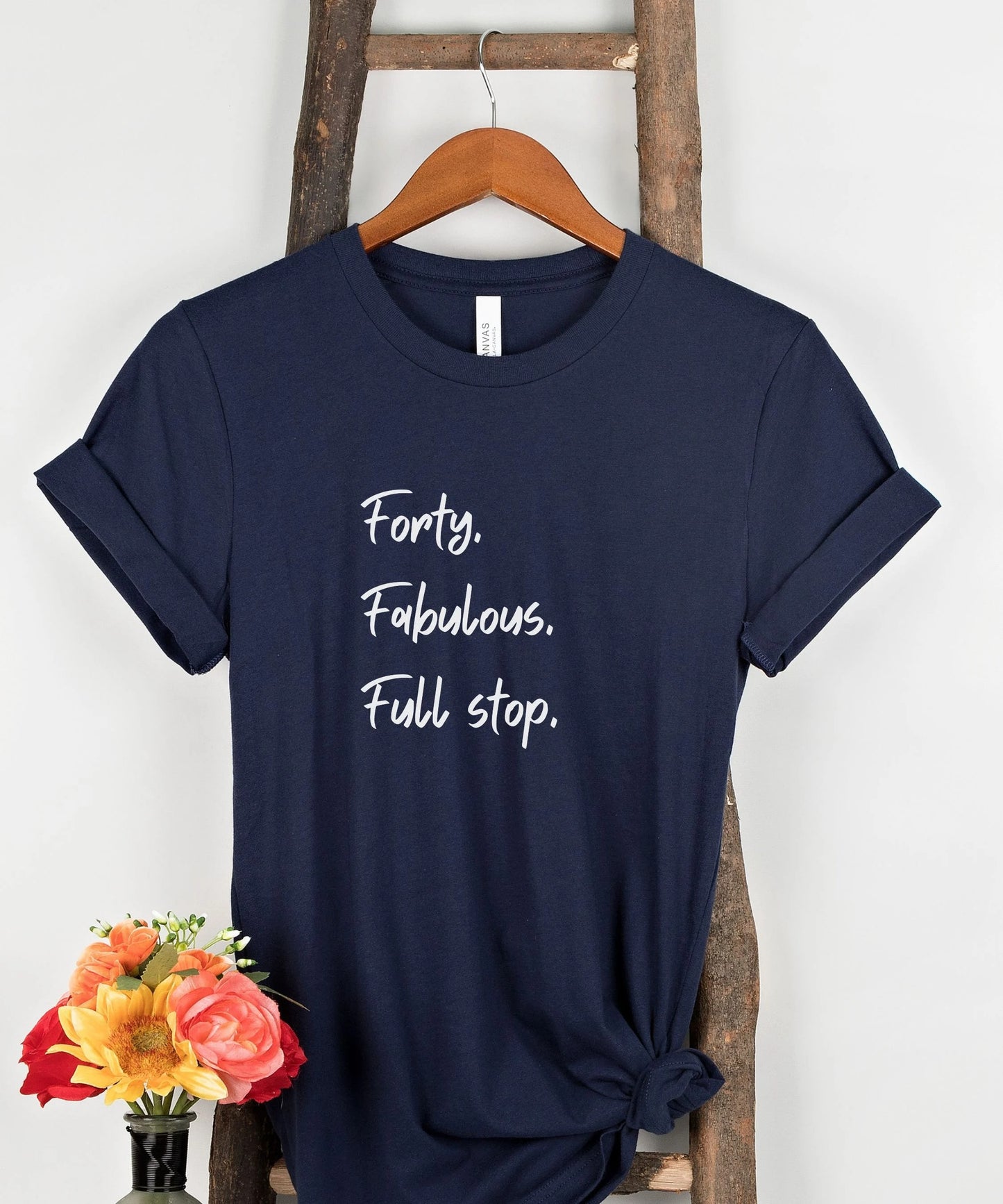 40th Birthday T-Shirt, Fortieth Tee, 40 Gift, Milestone Birthday Shirt