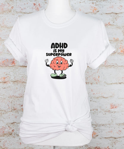 My Superpower T-Shirt, Neurodiversity Awareness Unisex Tee