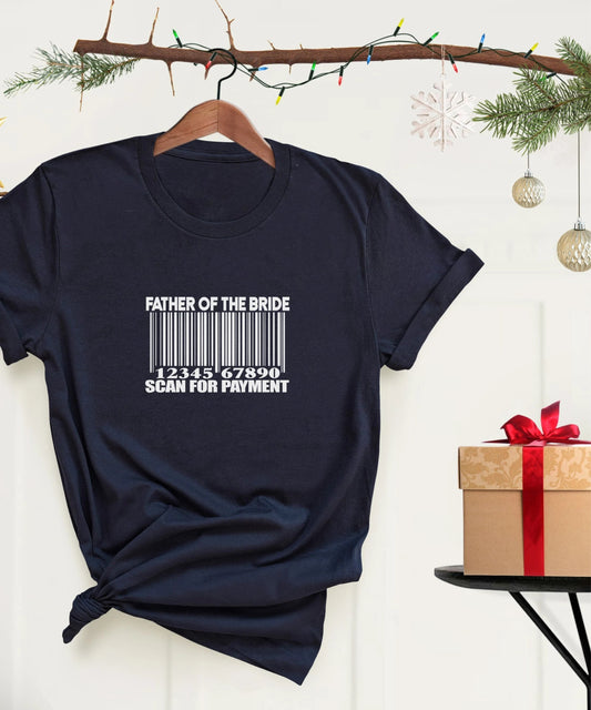 Funny Father of the Bride T-Shirt, Father in Law Wedding Gift